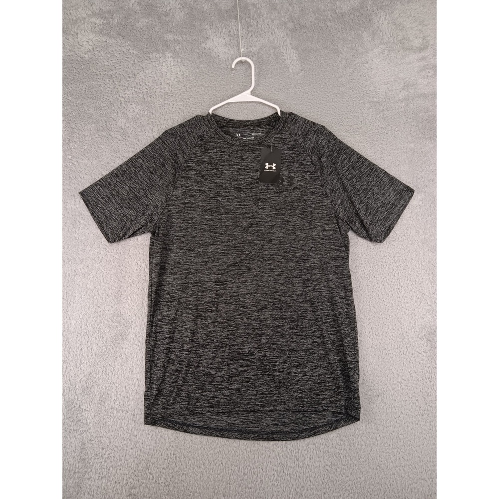 Under Armour T-Shirt Men M Black NWT UA Tech 2.0 Tee Short Sleeve